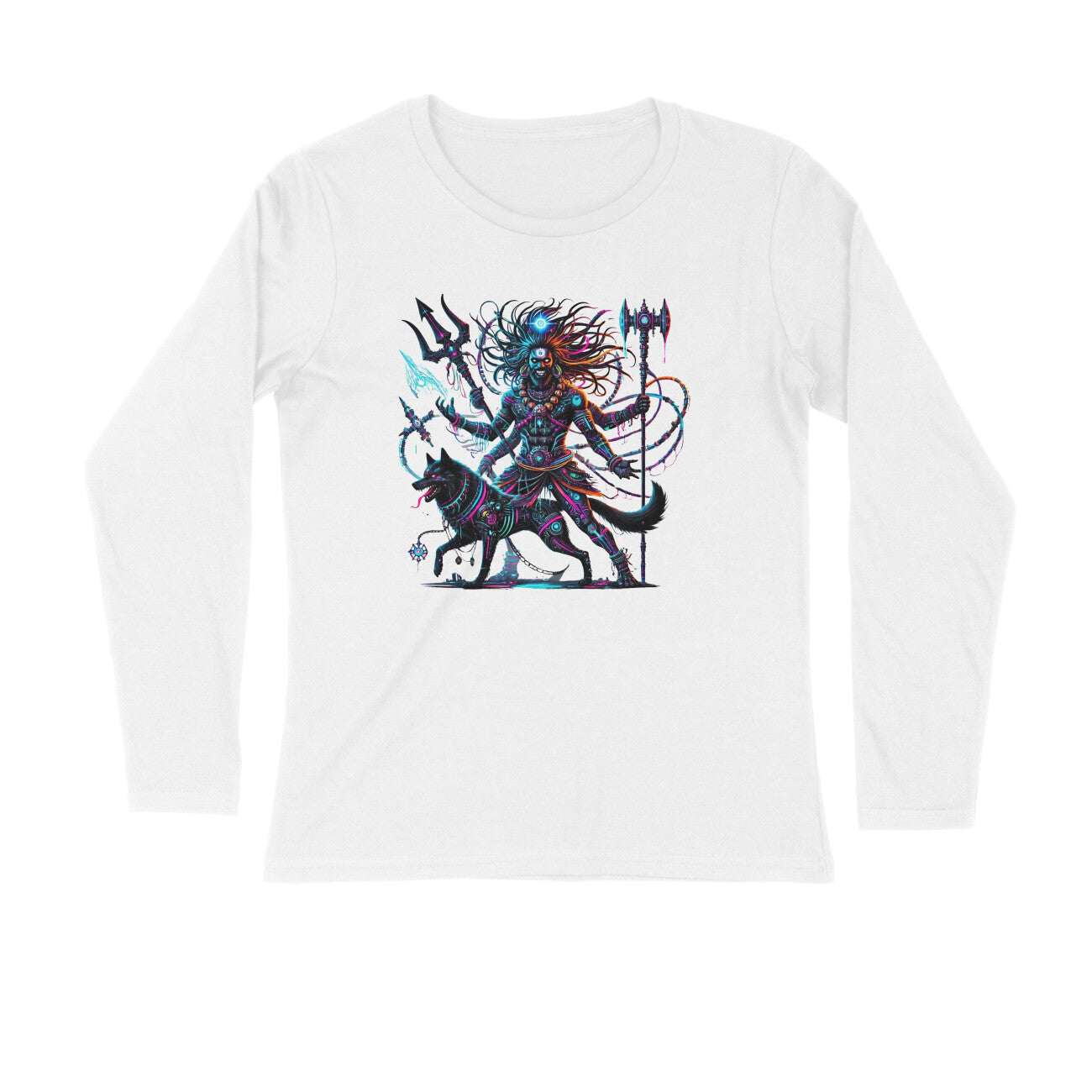 Cyberpunk Warrior Full Sleeves T-Shirt