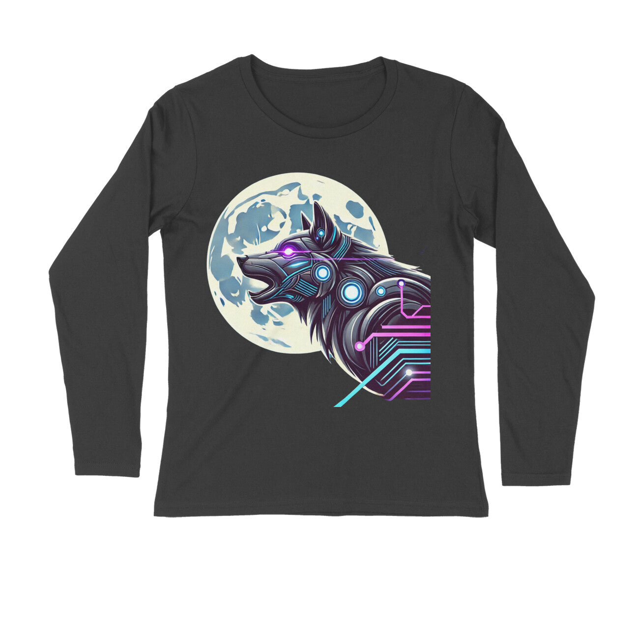 Wolf Warrior Full Sleeves T-Shirt